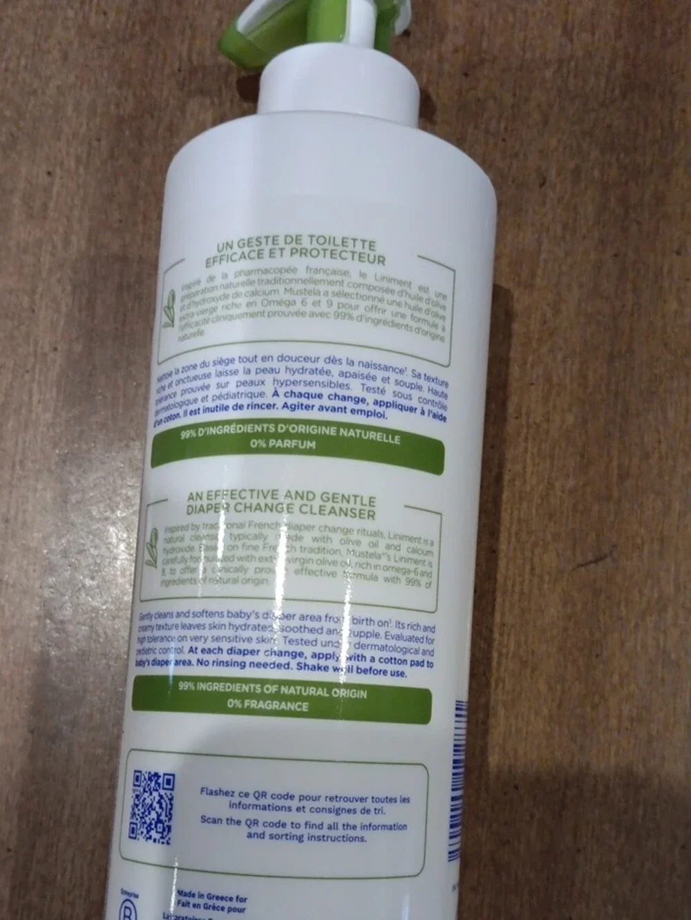 Liniment Baby Cleansing Oil - White